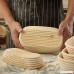 Migavan 25x15x8cm Rectangle Natural Rattan Banneton Brotform Proofing Basket Liner Bread Dough Making - B07GFF8QPT